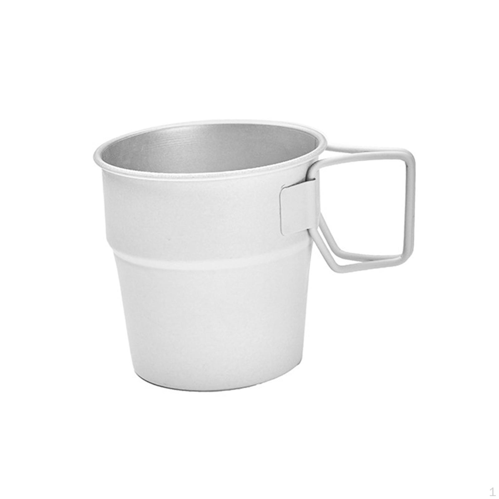 

Durable Stainless Steel Cups Set for Outdoor Adventures White