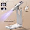 Cordless Nail Lamp with Stand Handheld UV Light with LCD Display for Gel Nails Rechargeable USB Nail Dryer UV LED Nail Lamp
