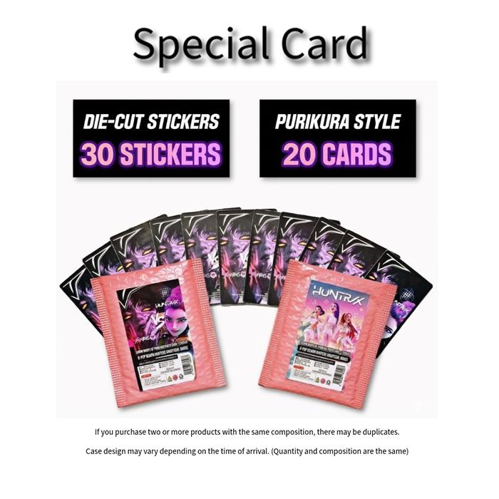 Купити K-POP DEMON HUNTERS CARD SET (KPDH, SAJA BOYS, HUNTRIX) (4