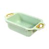 Adjustable Kitchen Sink Colander with Easy-Grip Handle