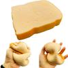 Squishy Toast Bread Squeeze Toy - Funny Hamburger & Biscuit Fidget Toy for Kids & Adults - Sensory Relief & Anxiety Relief