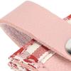 Protective Scissors Protective Cover Color Lattice PU Leather Scissors Cover  For Embroidery