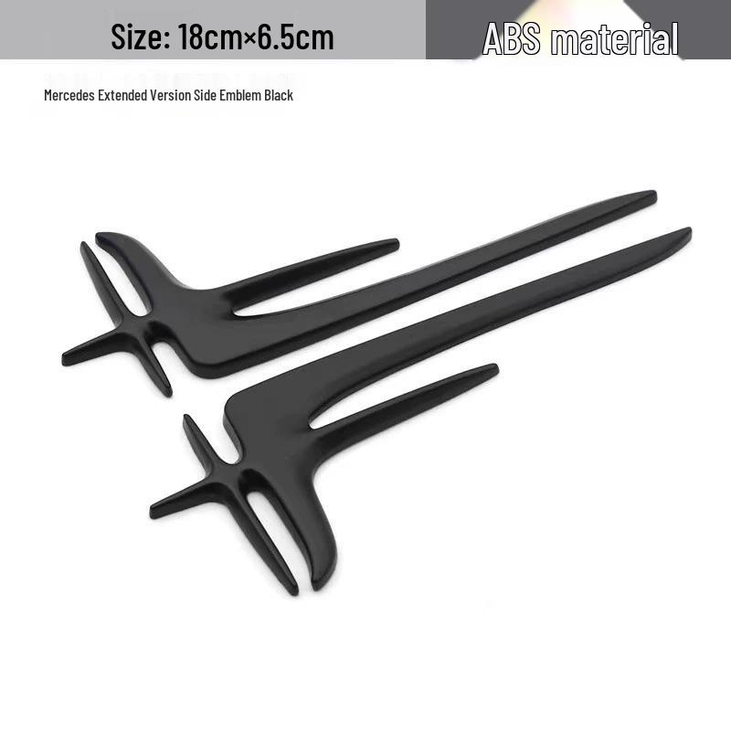 Mercedes-Benz C- & E-Klasse Langversion Seitenlogo Dekorative Autoaufkleber