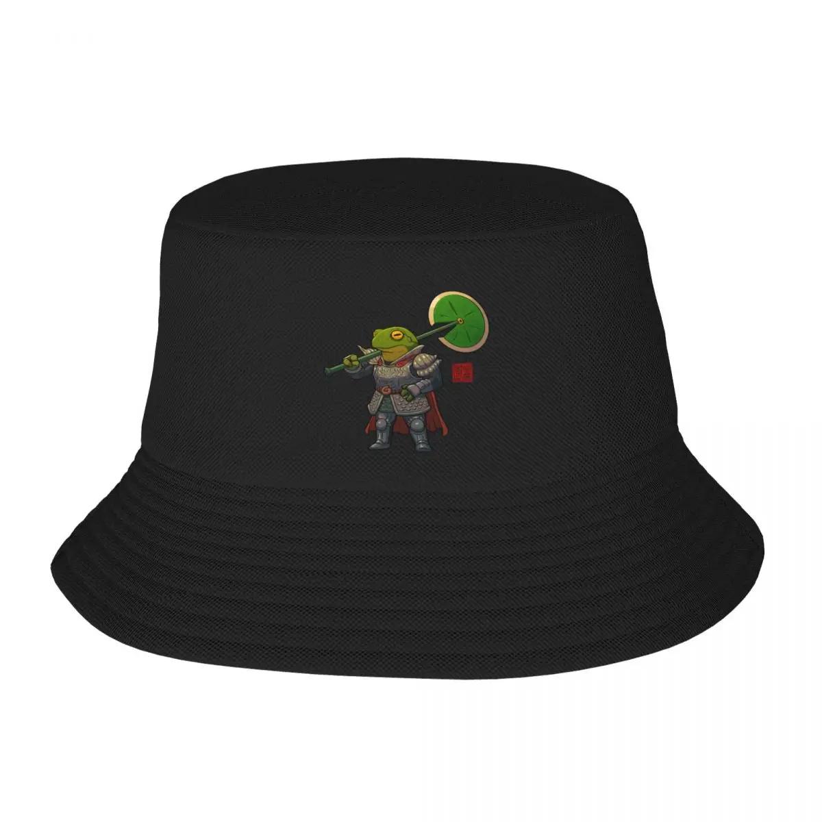 

Frog Fighter Fantasy Armored Heavy Bucket Hat Hip Hop Gentleman Hat Fashion Beach Women s Men s