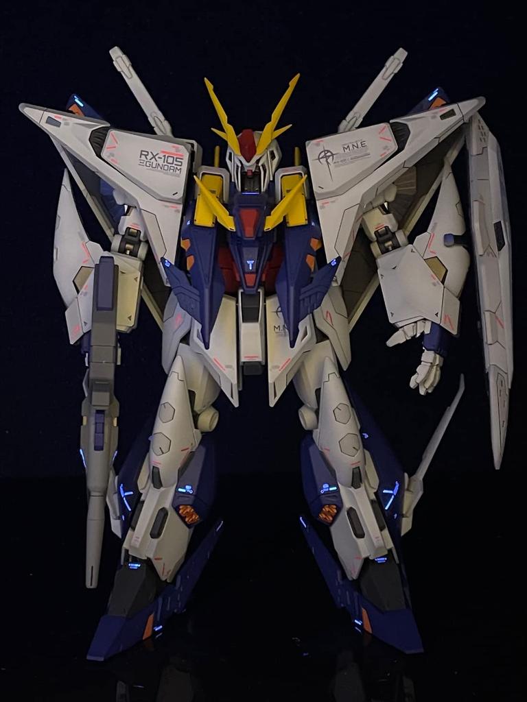 Fluorescent HG RG MG PG RE HiRM Robot MS Detail-Up Water-Transfer Decals (for HGUC 1144 Xi Gundam (Kssie Gundam))