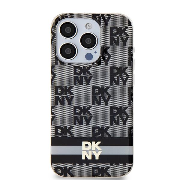 Dkny Dkhmp14Lhcptsk Iphone 14 Pro6.1 Czarny/Black Hardcase Iml Wzór Szachownicy Mono & Drukowane Paski Magsafe