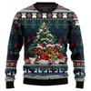 Autumn 3D Christmas Elements Printed Hoodies Fashionable Casual Sports Long Sleeved Men's Hoodies