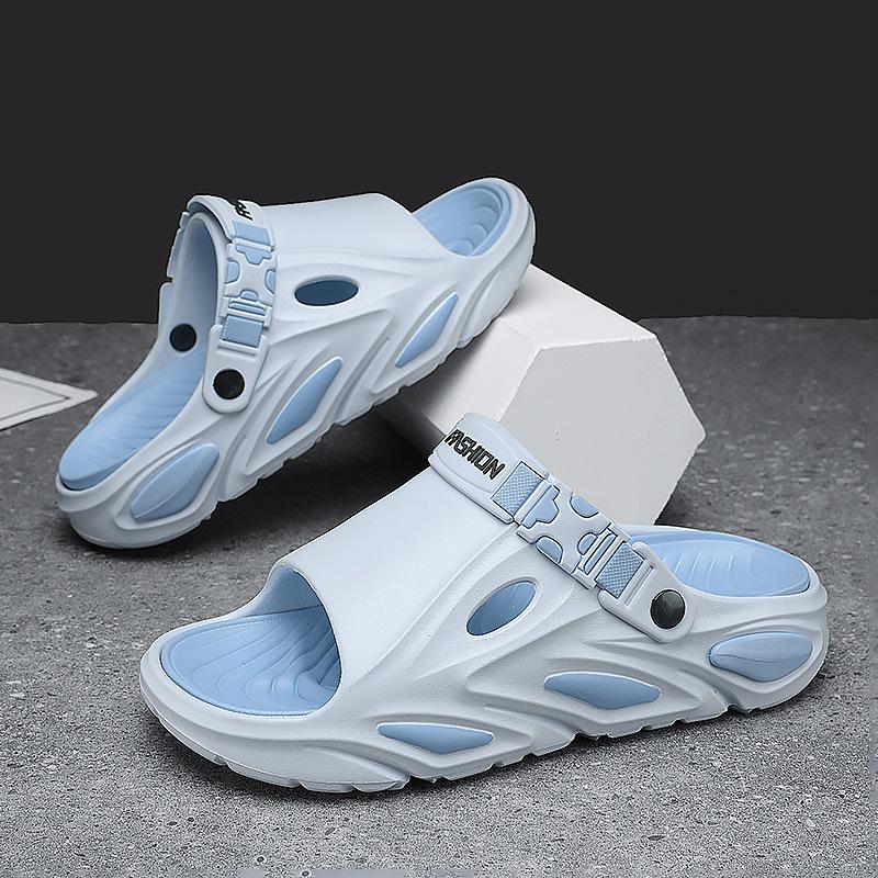 2025 Summer Men s Height-Boosting Sport Slides - Thick Sole, Cloud-Like Comfort, Anti-Slip Sandals for Indoor  Outdoor 44-45
