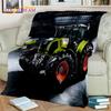 Truck Car 3D Series Retro Tractor HD Blanket,Soft Throw Blanket for Home Bedroom Bed Sofa Picnic Travel Office Cover Blanket Kid