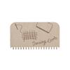 Darning Tools Set for Fabric Hole Repair, Multifunctional Repair Kit,   Big Mushroom Small Comb Needles Needle Holder Threader, Beech Wood, Ea