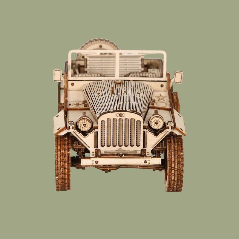 3D Puzzle Diy Wooden Toy Car Assembly Model For Adult Birthday Halloween Christmas Gifts