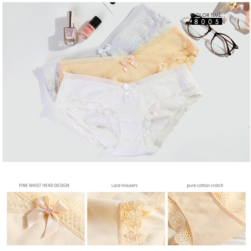 Sexy Slip Baumwolle Höschen Nahtlose Frauen Unterwäsche Atmungsaktive Höschen Spitze Slip Dame Unterhose