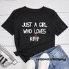 T-shirty dla Dziewczyn Kochających K-pop dla Kobiet Mężczyzn K-pop Koreańska Miłość Palcami Koncertowa Koszulka z Krótkim Rękawem Odzież Damska