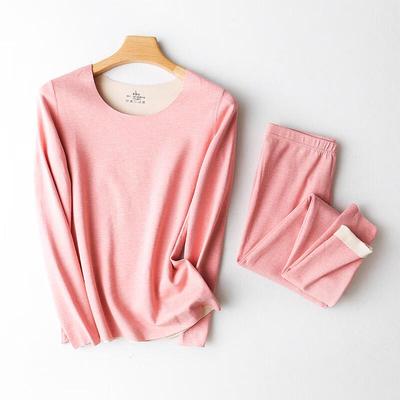 Damen Doppelseitiges Gebürstetes Thermounterwäsche-Set