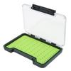 Fly Fishing Box Portable Transparent Impact Resistance Waterproof Silicone Fly Box for Outdoor Fishing 96x17x140mm