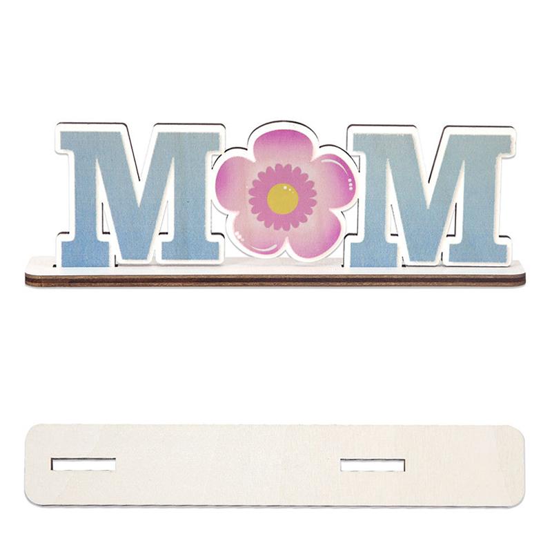Mother'S Day Wooden Centerpieces,Mother'S Day Wooden Table Signs Mom Centerpiece Table Decorations,Rustic Wood Mom Signs