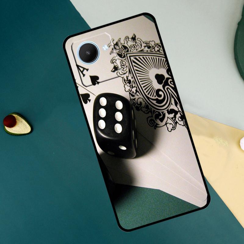 

Poker Playing Cards For Realme C63 C61 C71 C55 C67 C51 C75 C65 C53 10 11 12 13 14 Pro Plus GT6 GT7 15 Pro Case Realme C67 4G