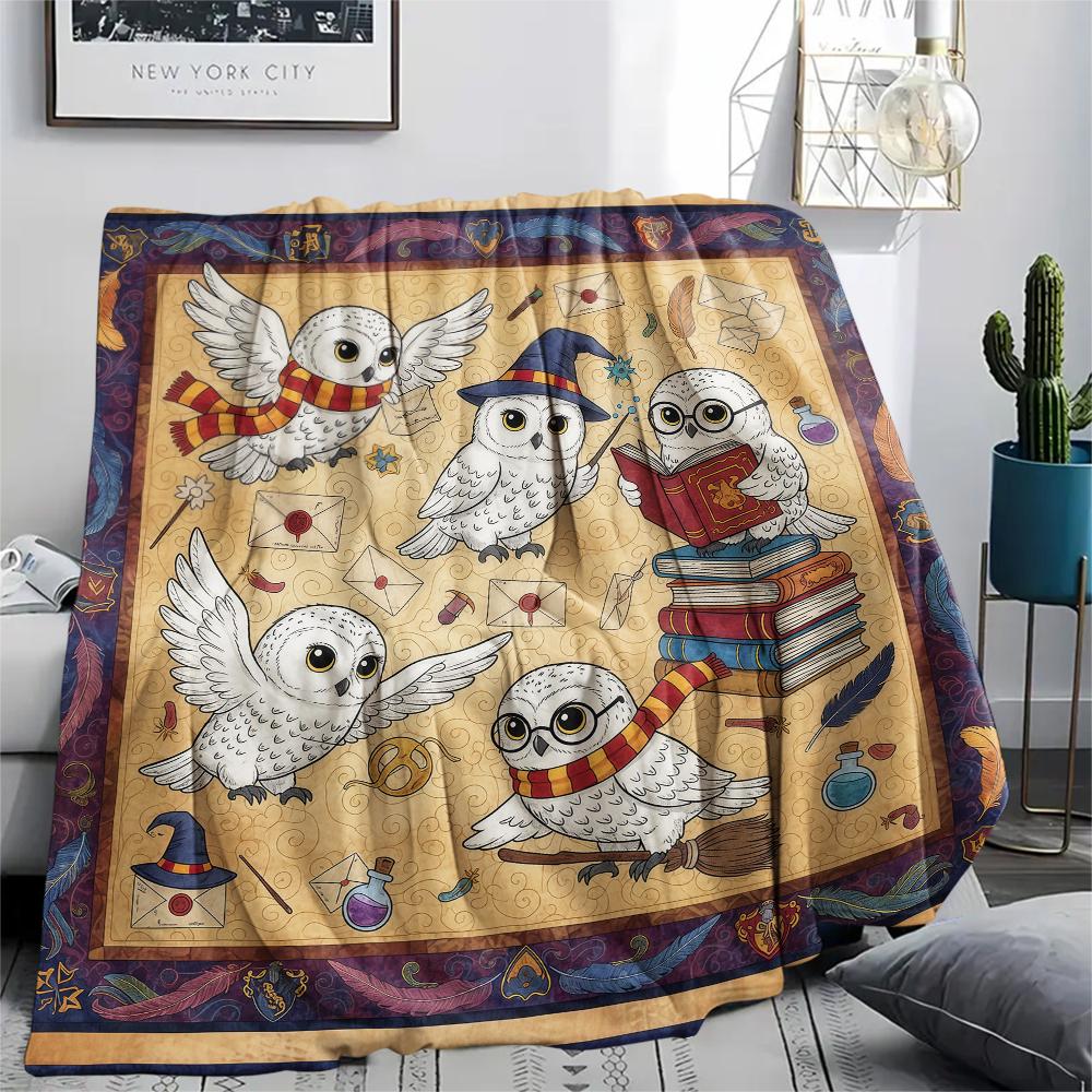 1 Stück Flanelldecke mit Cartoon-Druck, Hohe Qualität, Bequem für alle Jahreszeiten, Heimdekoration, Wärme und Komfort, Perfekt als Weihnachts- oder Geburtstagsgeschenk