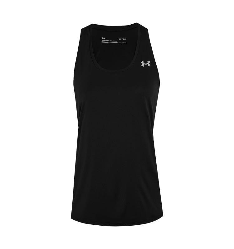 Under Armour Tank Tops Women s Black Other 1358539-001 L