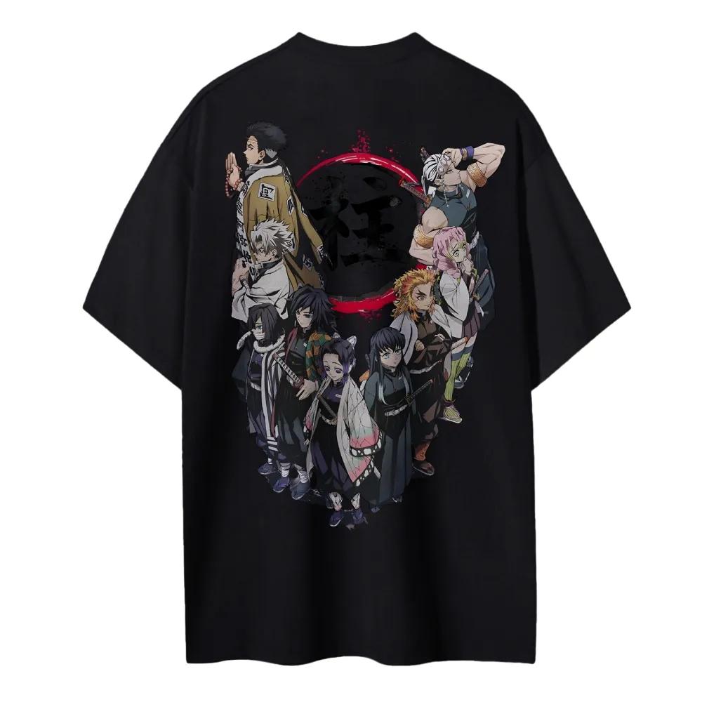 New Fashion Devil Killer Cotton Parent-child Clothing Fashion Men's and Women's Printing Universal Crew Neck Animation T-shirt