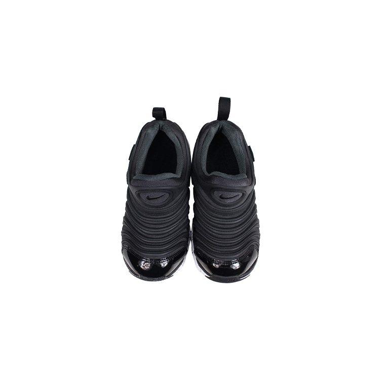 Nike Dynamo Free Slip On Cushioning Breathable Low Top Kids Lifestyle Shoes Black Infant And Toddler 343738-013