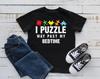 Camiseta Quebra-Cabeça Passou da Hora de Dormir, Camiseta Engraçada de Quebra-Cabeças, Camiseta Infantil, Regata, Camiseta, Camiseta, Camiseta, Camiseta Infantil