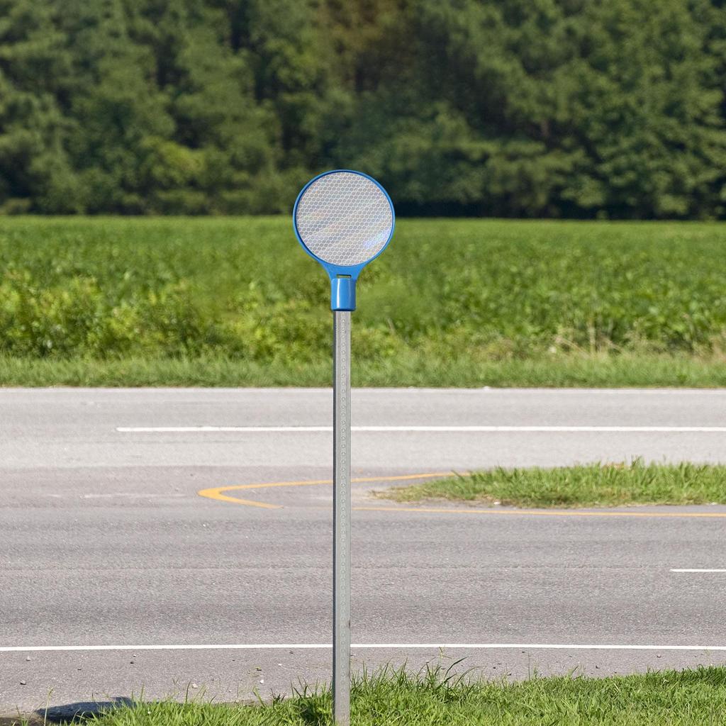 Einfahrtsmarkierung Reflektierendes Schild Fahrbahnreflektor Hohe Sichtbarkeit Gehweg für