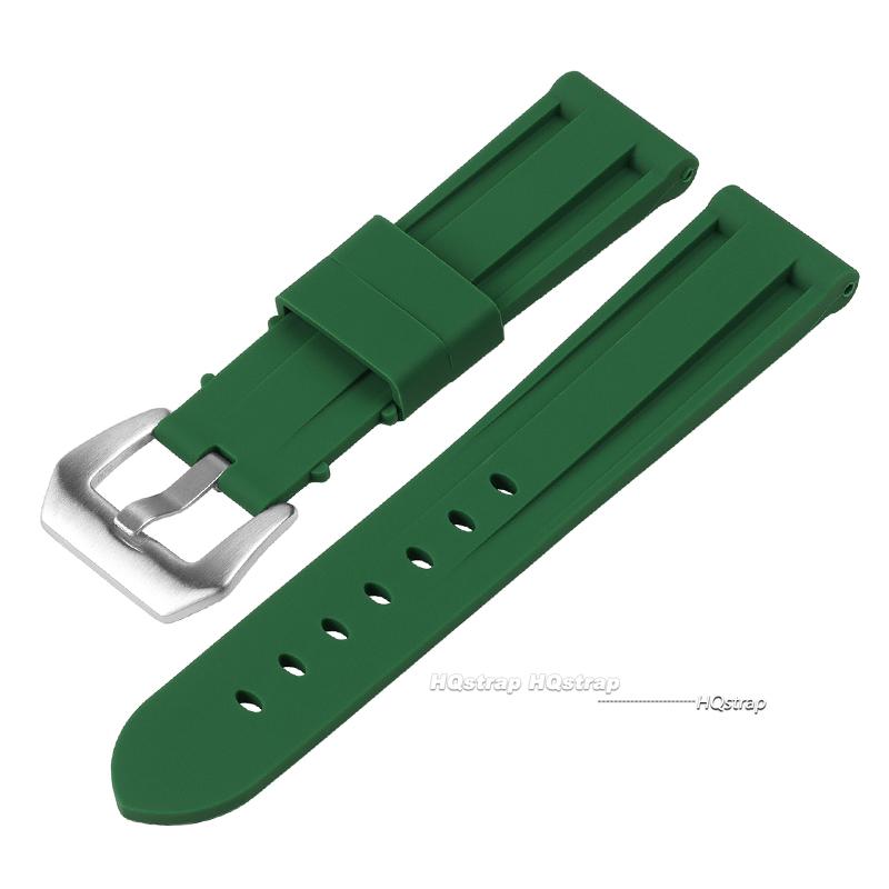 20mm 22mm 24mm 26mm Silikonarmband für Panerai Herren Damen Gummi Sportarmband für Omega Universelles Ersatz-Armband