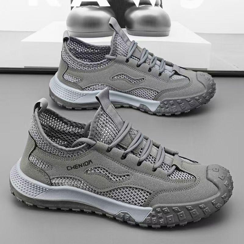 Men's Shoes Summer New Casual Sports Men's Spring Retro Mesh Breathable Trendy Shoes