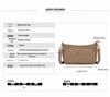 2026 Women's Versatile Plaid Crossbody Moon Bag - Large Capacity, Stylish for Middle-aged