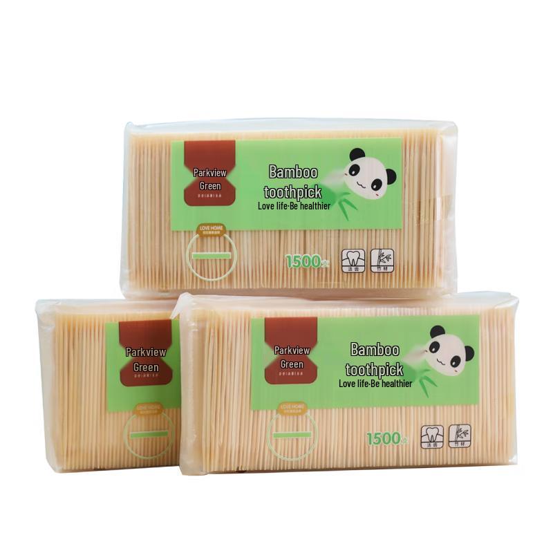 Disposable Double-Headed Bamboo Toothpicks