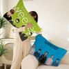 Classic Alternative Rock Band W-Weezer Quick-Drying Polyester Pillowcase, Non-Slip, With A Secure Design New Style Anti-Scalp