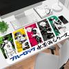 1Pc Action Sports Manga Cover Gaming Mouse Pad Keyboard Desk Mat Non-slip Rubber Lock Edge Waterproof Computer Mousepad for Office Home Decor S1196