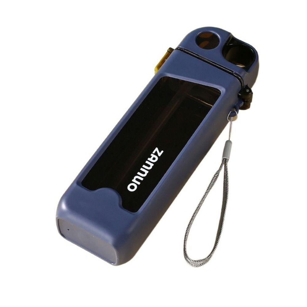 

Square Shape Water Bottle 350ml Fitness Cup Gift Drink Bottle Travel темно-синий