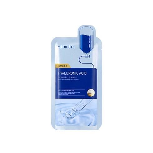 MEDIHEAL Derma Plus Low Molecular Hyaluronic Acid Mask Hydrating Sheet Mask 10 Sheets