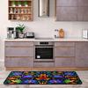 Floral Mexican Birds Kitchen Rugs Indoor Outdoor Non Slip Kitchen Floor Mats Area Rugs Runner Rug Laundry Room Rug 40x20 In