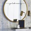 You Look Amazing Decal Stylish Elegant Window Wall Sticker for Home Bathroom