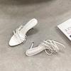 Fashion 2025 New Fashion Butterfly-Knot Ladies High Heels Shoes Luxury Female Slip On Footwear Round Toe Women Heels Pumps Slides Shoes