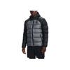 Under Armour Training Sports Warm Hooded Down Jacket Men Outerwear Black 1364903-001