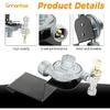 Replacement 64866 Gas Grill Control Valve Regulator Assembly for Weber Q1000 Q1200 Series 50060001 51210001 50060301 51060001