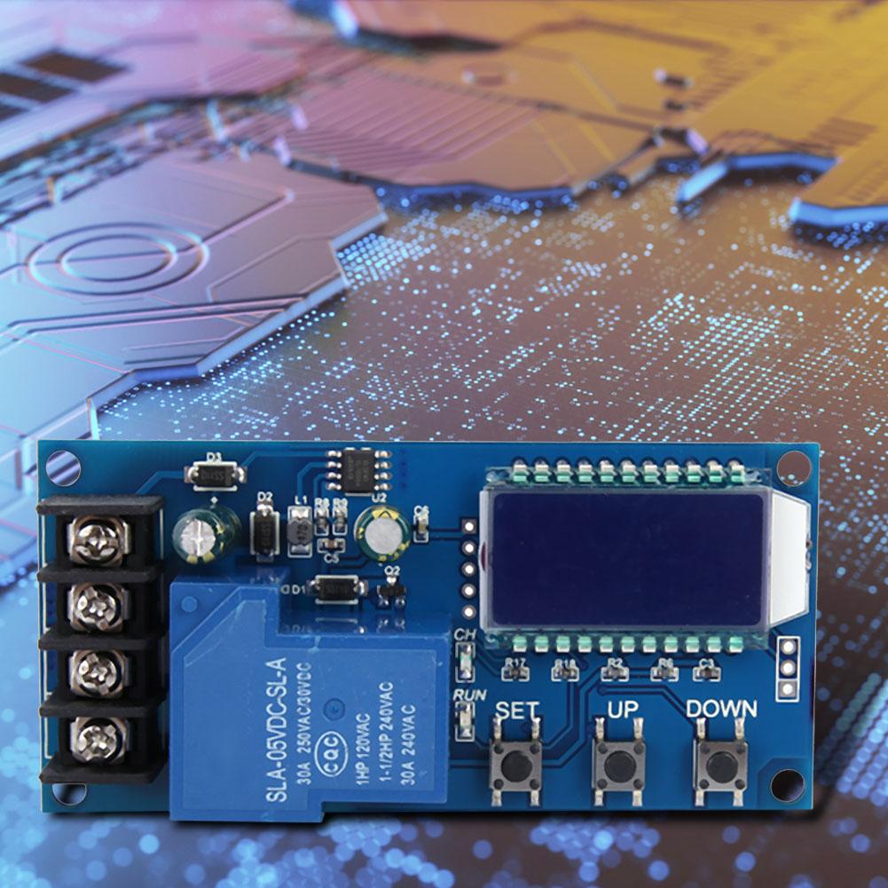 XY L30A 6 60V Moduł Kontroli Ładowania Baterii Płytka Zabezpieczająca Wyświetlacz LCD