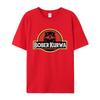 Bober Kurwa Bobr Roundneck Tshirt Suitable For Both Unisex And Unisex With Loose Fit And Versatile Style Featuring Short Sleeves