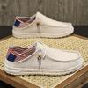39-48 Men's Denim Cloth Air-breathable Sports Casual Shoes EVA Ultra-light Convenience Outdoor Lazy Shoes