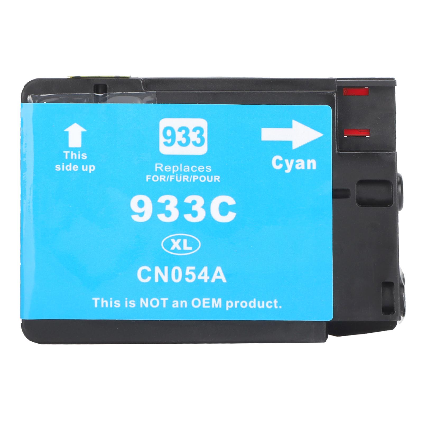 

Картридж для принтера HP 933 6600 6700 7110 7510 7512 7612, чорнильне приладдя для офісу та школи, синій синій