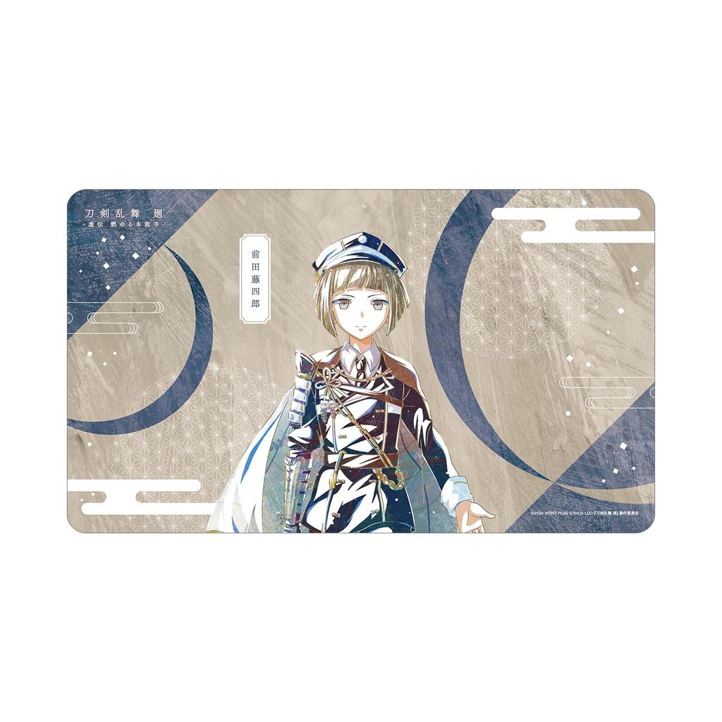 Anime Ranbu Kai Kyoden Burning Touken Ranbu Kai Kyoden Burning Honnoji Maeda Toushirou Ani Art 1st Edition Desk Mat "Touken Honnoji" Multi-Purpose