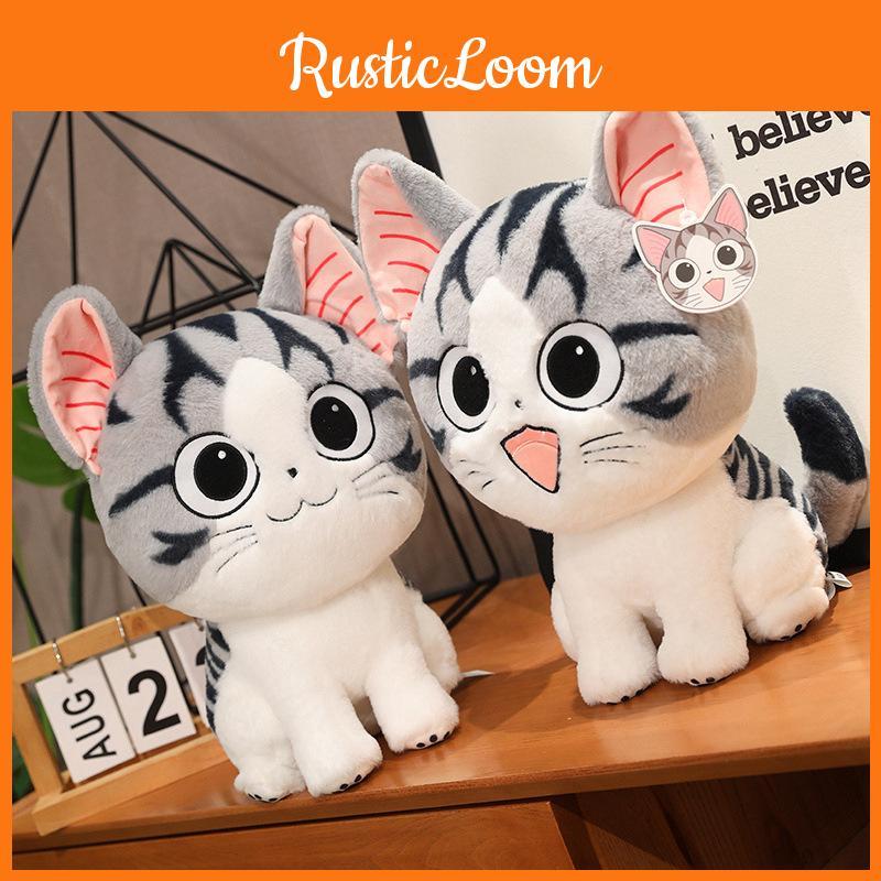 Plush Cartoon Cat Toy Animal Stuffed Birthday Holiday Gift Throw Doll Pillow