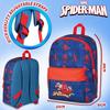 Spiderman Backpack for Kids, Blue and Red Design, Adjustable Straps, Lightweight Durable School Bag for Boys Girls