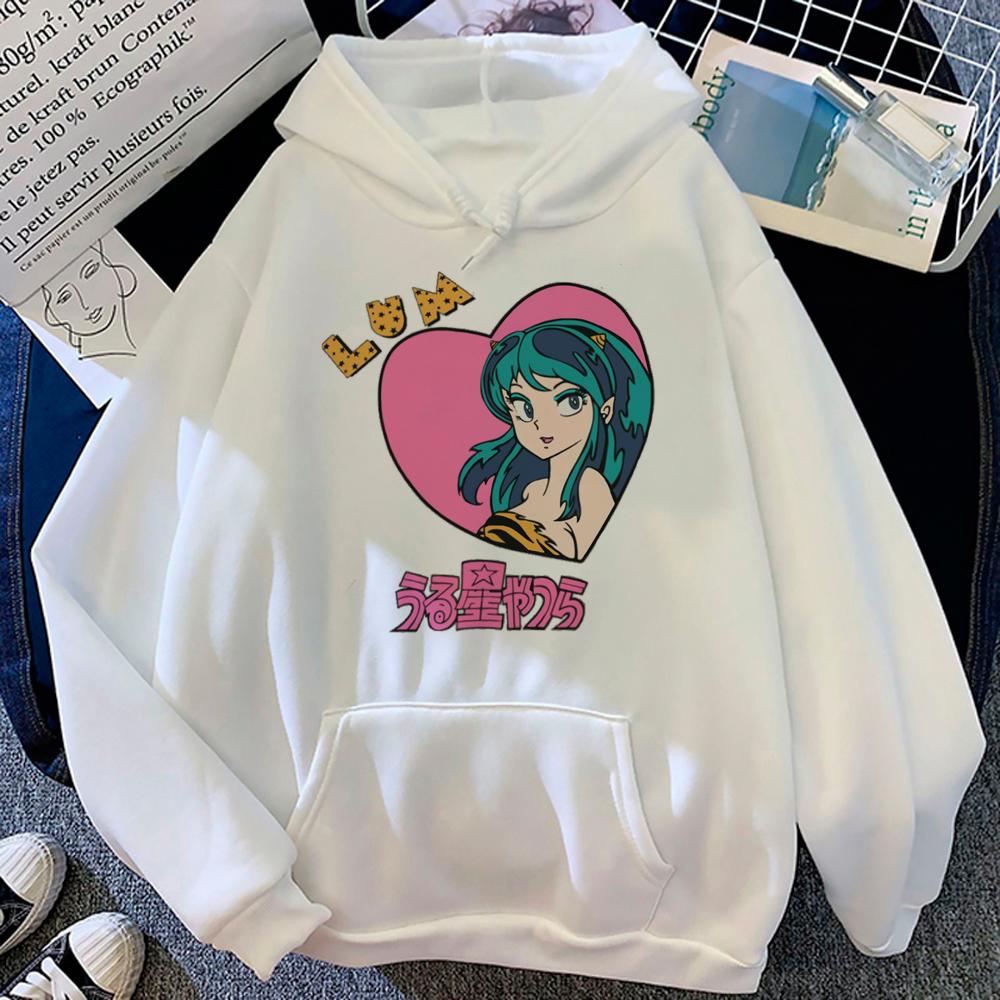 Urusei Yatsura hoodies women sweat y2k streetwear sweatshirts hoddies women 90s sweater