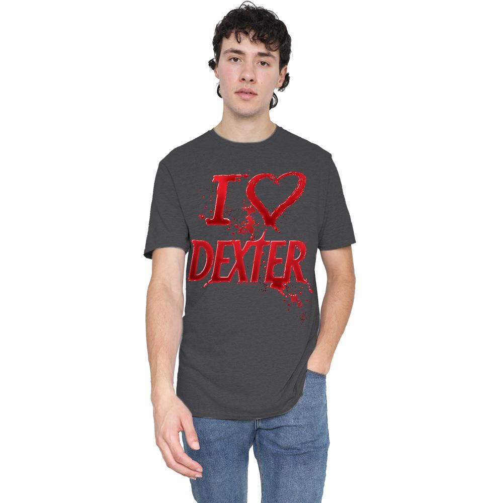 Dexter Unisex Adult I Heart Dexter T-Shirt