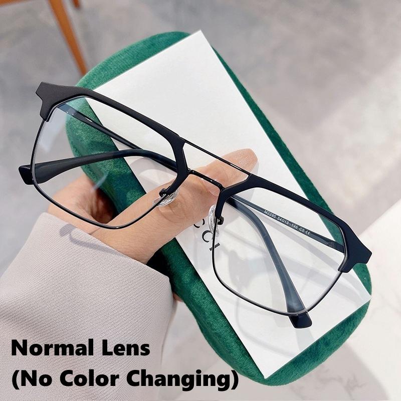 

Men Women Color Changing Sunglasses Luxury Photochromic Minus Diopter Glasses Fashion Anti-blue Light Finished Myopia Eyewear 0